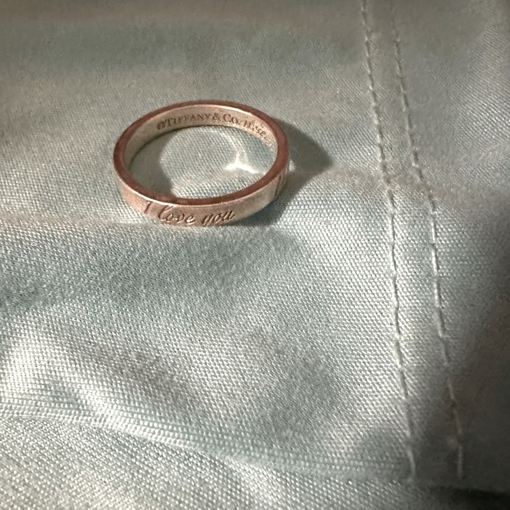 Tiffany and Co. sterling silver ring
